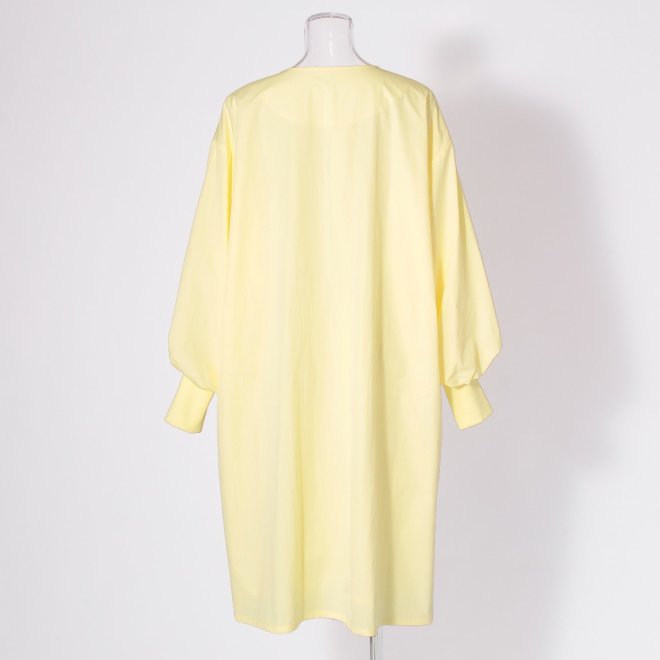 【COMING SOON】WL 袖リブライトコート 詳細画像 イエロー 3