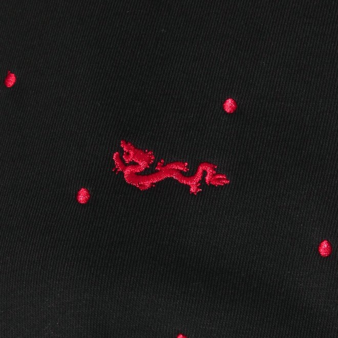 【COMING SOON】Mini dragon embroidery プルオーバー 詳細画像 ブラック 2