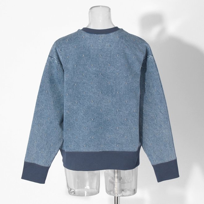 【COMING SOON】Mini dragon embroidery プルオーバー 詳細画像 ネイビー 3