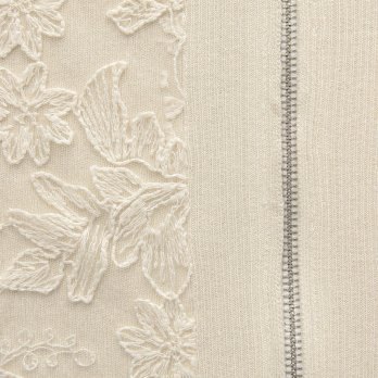 【COMING SOON】WLC オーガンジードラゴン刺繍ミラノリブ ブルゾン 詳細画像