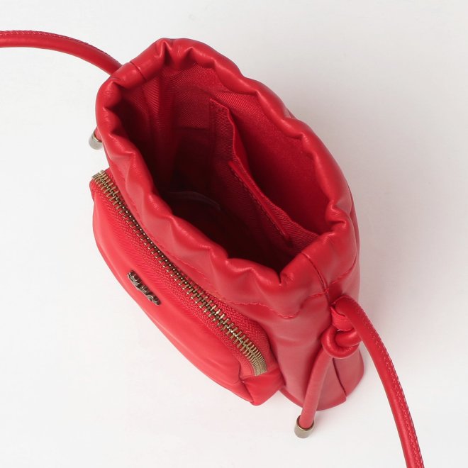 【COMING SOON】Studs mini Shoulder bag 詳細画像 レッド 5