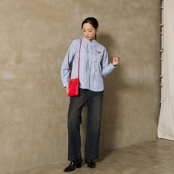 Studs mini Shoulder bag 詳細画像 レッド 8