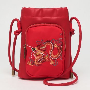 【COMING SOON】Dragon embroidery mini Shoulder bag