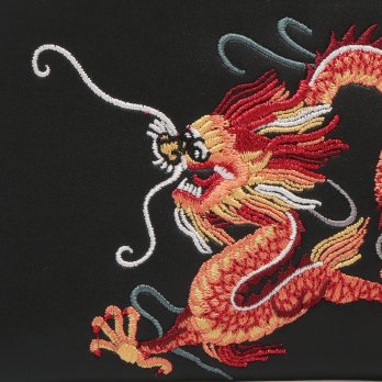 【COMING SOON】Dragon embroidery Wallet 詳細画像