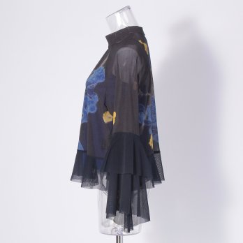 【COMING SOON】【オンライン・一部店舗限定カラー】Kisaragi dragon print ブラウス 詳細画像