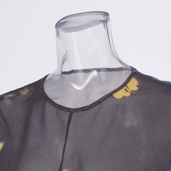 【COMING SOON】【オンライン・一部店舗限定カラー】Kisaragi dragon print ブラウス 詳細画像 ブルー系マルチ 5