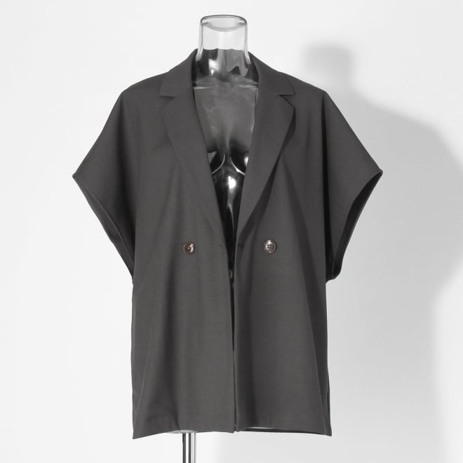 WL ダブルブラウス ジャケット 詳細画像 グレー 4