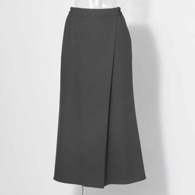 WL ラップロングスカート 詳細画像 グレー 1