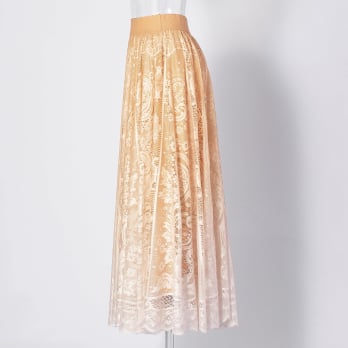 【COMING SOON】WL レースグラデサークルスカート 詳細画像