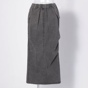 【COMING SOON】WLC ライトオンスストレッチデニムスカート 詳細画像