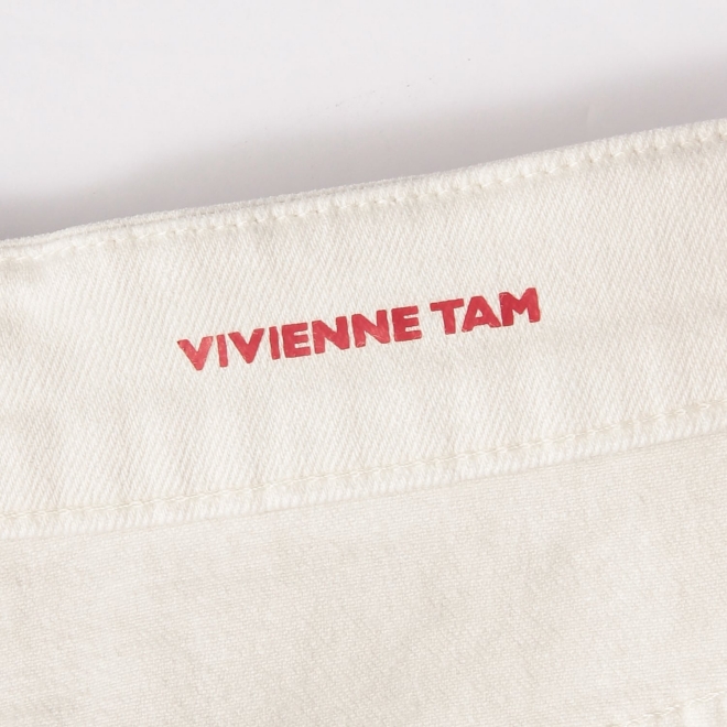 〈Healthy DENIM〉【silk road】Mid rise straight denim パンツ 詳細画像 ホワイト 12