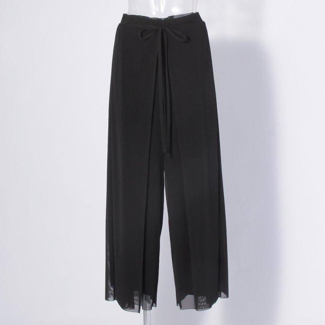 【COMING SOON】Solid net パンツ 詳細画像 ブラック 1