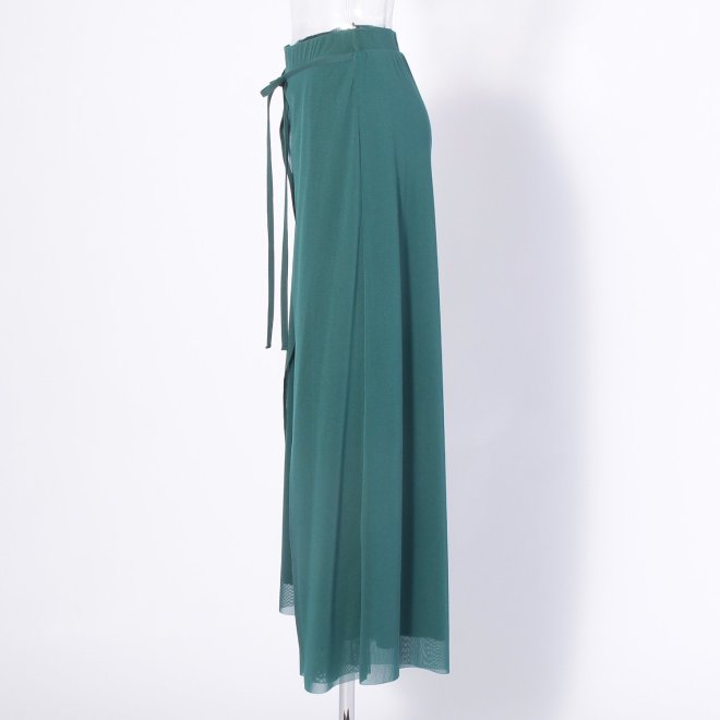 【COMING SOON】Solid net パンツ 詳細画像 カーキ 2