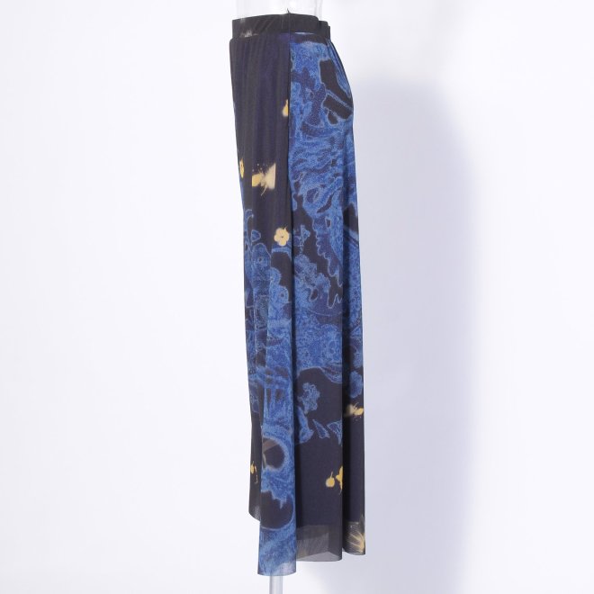 【COMING SOON】【オンライン・一部店舗限定カラー】Kisaragi dragon print パンツ 詳細画像 ブルー系マルチ 2