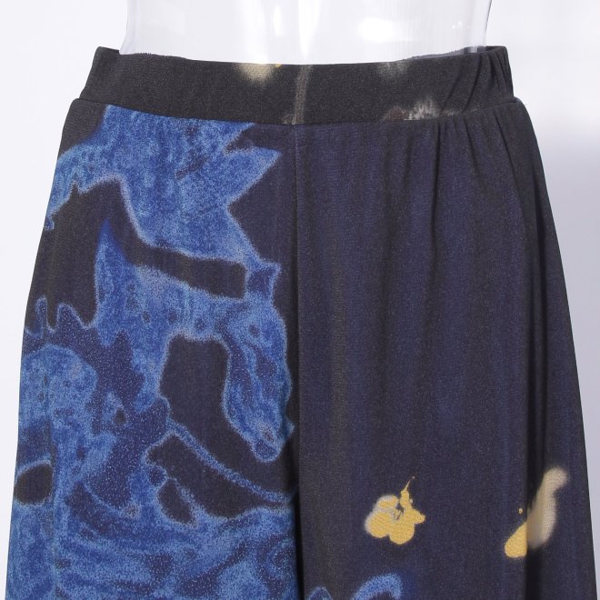 【COMING SOON】【オンライン・一部店舗限定カラー】Kisaragi dragon print パンツ 詳細画像 ブルー系マルチ 4