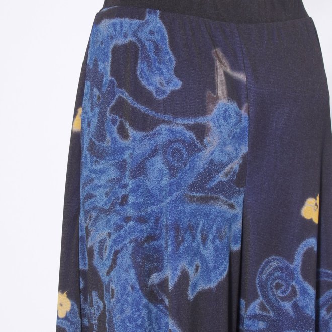 【COMING SOON】【オンライン・一部店舗限定カラー】Kisaragi dragon print パンツ 詳細画像 ブルー系マルチ 5