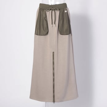 【COMING SOON】WLC ナイロン&times;ジャージーミリタリースカート 詳細画像