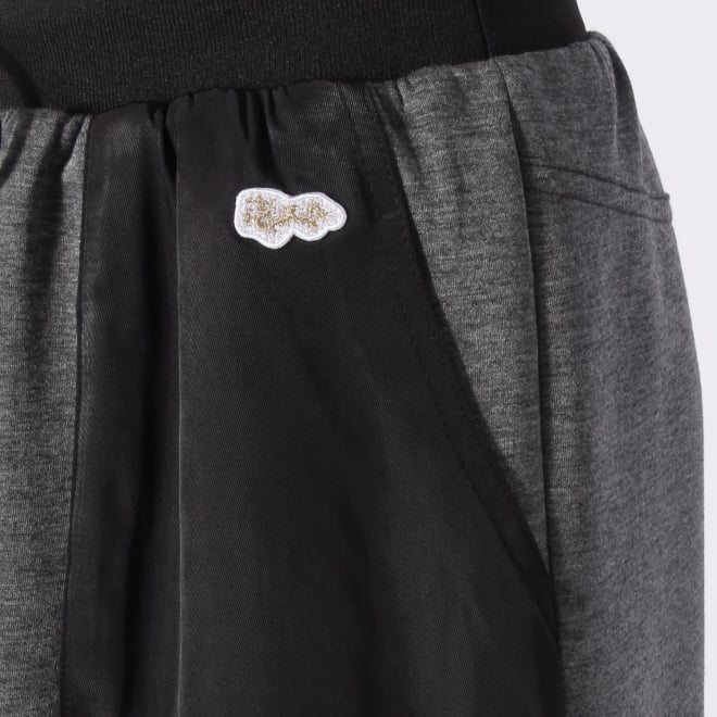 【COMING SOON】WLC ナイロン&times;ジャージーミリタリースカート 詳細画像 グレー 4