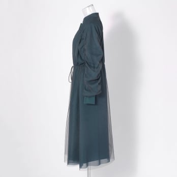 【COMING SOON】Solid net ドレス 詳細画像