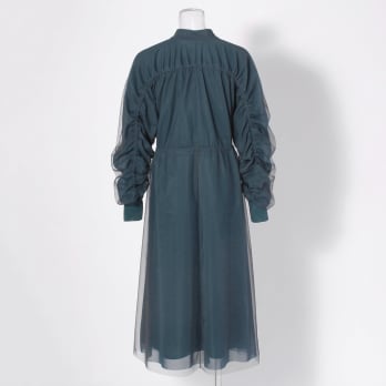 【COMING SOON】Solid net ドレス 詳細画像