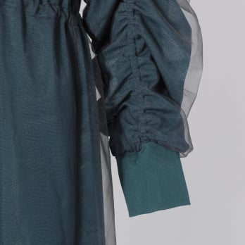 【COMING SOON】Solid net ドレス 詳細画像