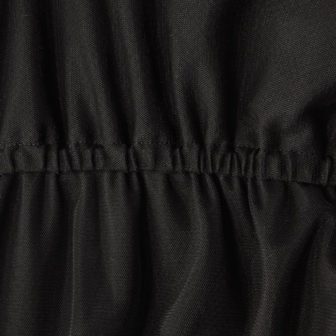 【COMING SOON】Solid net ドレス 詳細画像 ブラック 2