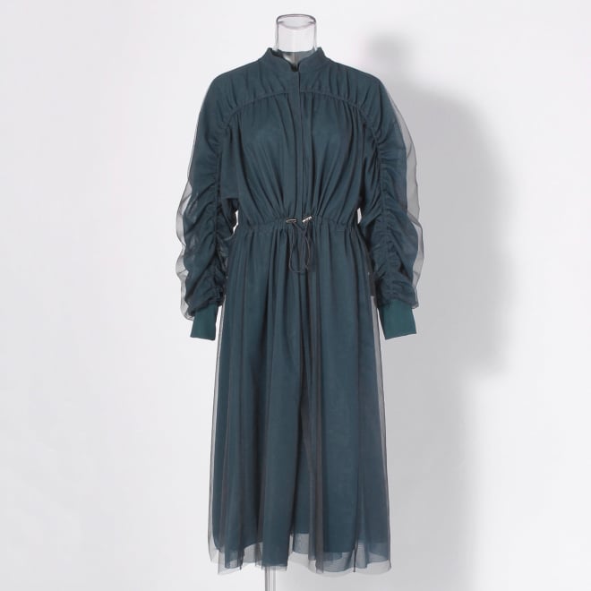 【COMING SOON】Solid net ドレス