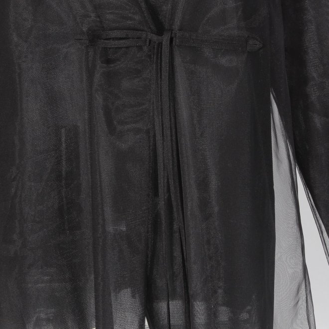 【COMING SOON】Solid net ジャケット 詳細画像 ブラック 4