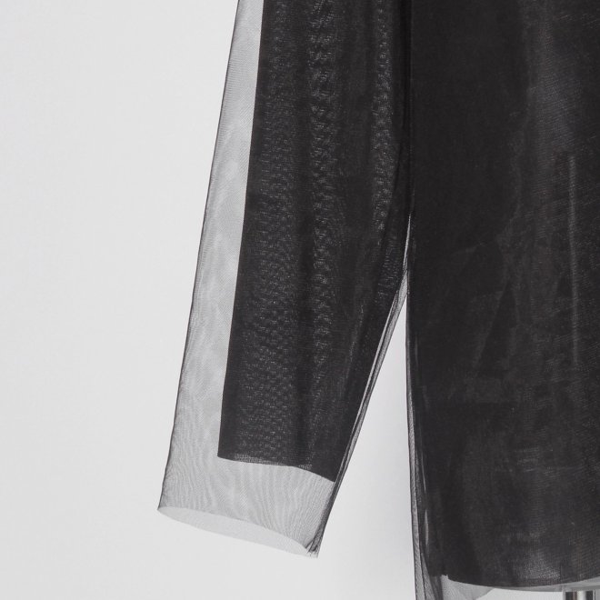 【COMING SOON】Solid net ジャケット 詳細画像 ブラック 5