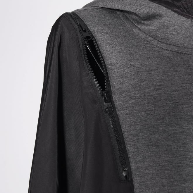 【COMING SOON】WLC ナイロン&times;ジャージーミリタリーブルゾン 詳細画像 グレー 5