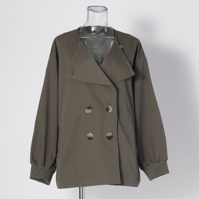 【COMING SOON】WLC エステルレイヤード トレンチコート 詳細画像 カーキ 6