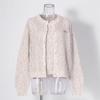 【COMING SOON】WL ミックスコイルツインニット 詳細画像