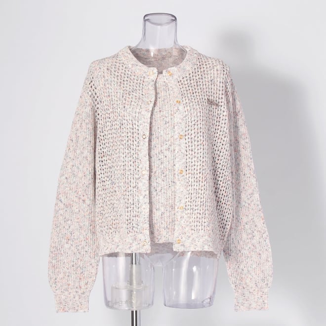 【COMING SOON】WL ミックスコイルツインニット 詳細画像 ホワイト 1