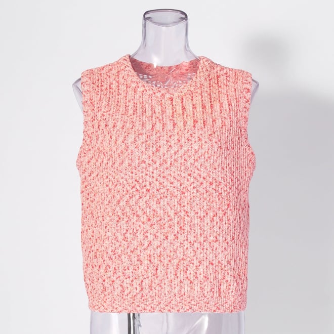 【COMING SOON】WL ミックスコイルツインニット 詳細画像 レッド 5