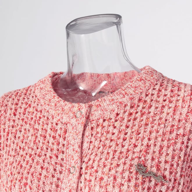 【COMING SOON】WL ミックスコイルツインニット 詳細画像 レッド 6