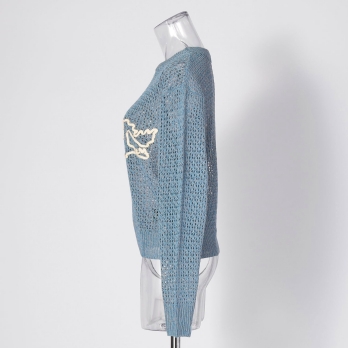 【COMING SOON】WLC ドラゴンコード刺繍メッシュニット 詳細画像