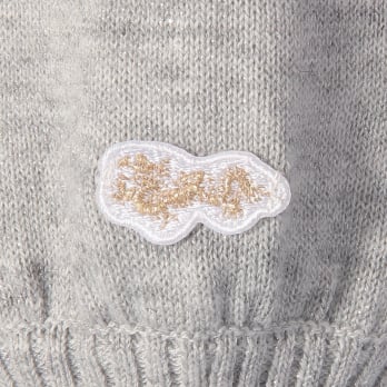 【COMING SOON】WLC ラメ混スエットライクニット プルオーバー 詳細画像