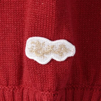 【COMING SOON】WLC ラメ混スエットライクニット プルオーバー 詳細画像