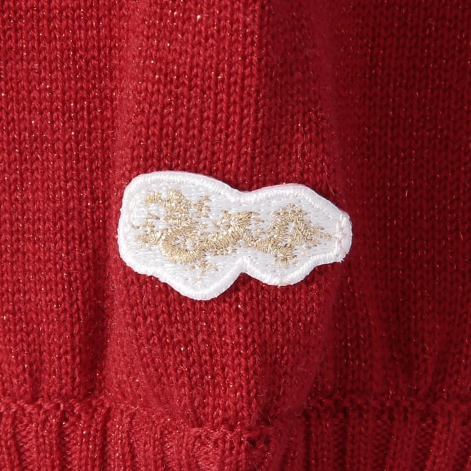 【COMING SOON】WLC ラメ混スエットライクニット プルオーバー 詳細画像 レッド 5