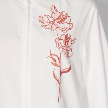 【COMING SOON】Flower embroidery shirt ブラウス 詳細画像