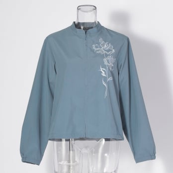 【COMING SOON】Flower embroidery shirt ブラウス