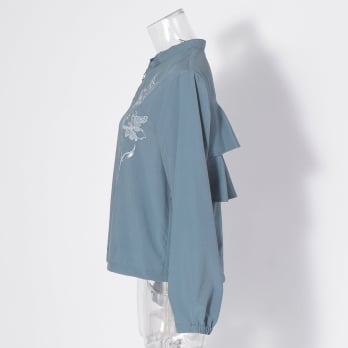 【COMING SOON】Flower embroidery shirt ブラウス 詳細画像