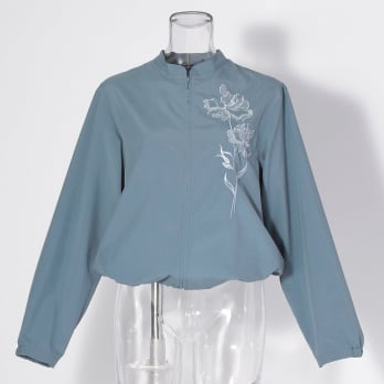 【COMING SOON】Flower embroidery shirt ブラウス 詳細画像