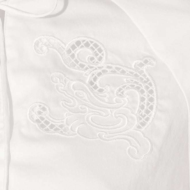 【COMING SOON】Bohemian dragon ブラウス 詳細画像 ホワイト 2