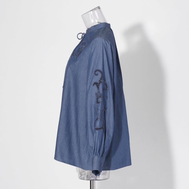 【COMING SOON】Bohemian dragon ブラウス 詳細画像 ライトブルー 2