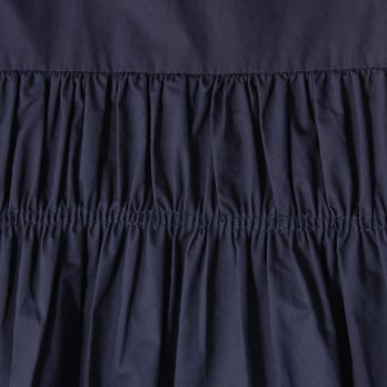 【COMING SOON】WL コーマコットンオーバーギャザー ブラウス 詳細画像