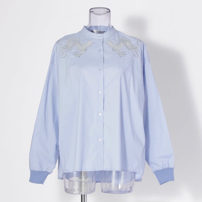 【COMING SOON】WL コーマコットンオーバーギャザー ブラウス