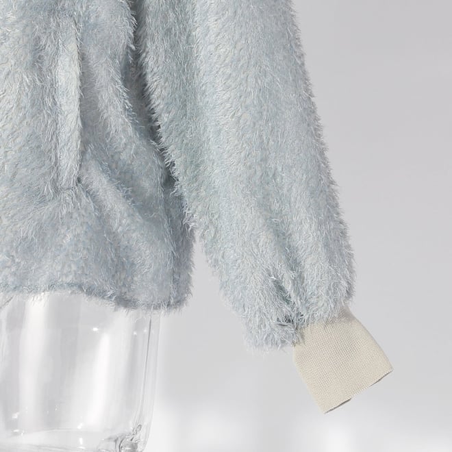 【COMING SOON】WL ジャガードZIPシャツブルゾン 詳細画像 ライトブルー 5