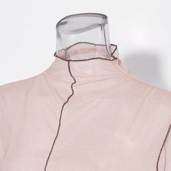 【COMING SOON】WLC 配色メロウチュール ブラウス 詳細画像