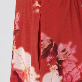 【COMING SOON】Flower flamingo print スカート 詳細画像